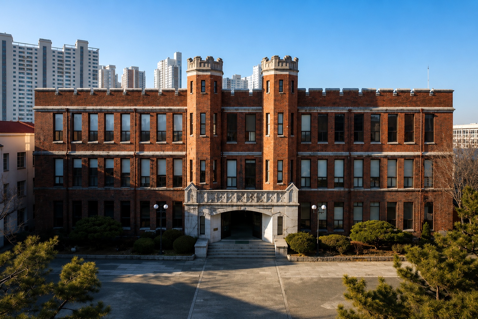 계성학교 헨더슨관 전경