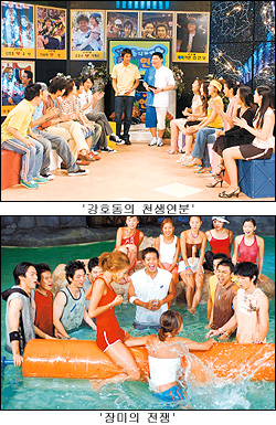 TV 짝짓기 프로그램, 연예인 재롱잔치?