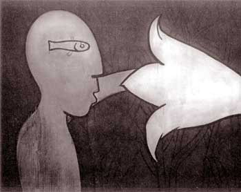 김동기 作 '꽃과 남자'