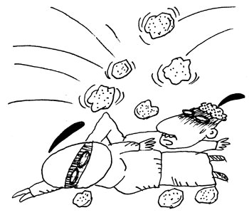 [자유성] 돌팔매