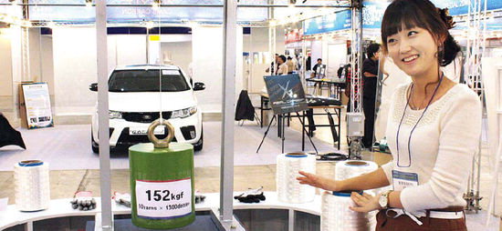 [섬유산업 새옷을 입히다 .4] 슈퍼섬유 / 물에 뜨는 강철 섬유 슈퍼PE