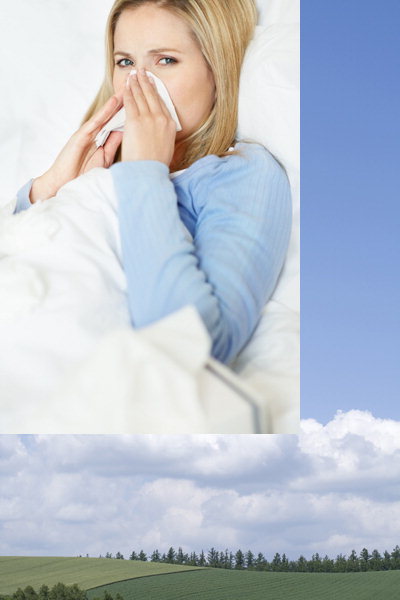 봄만 되면 콧물 흘리는 그녀