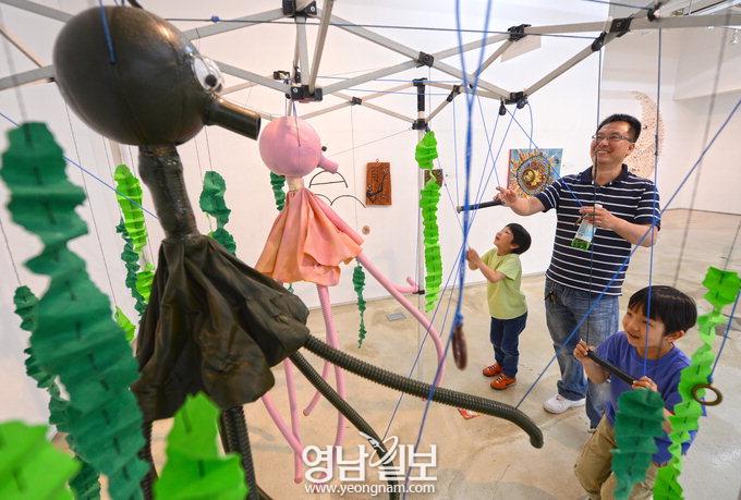 예술작품이 된 재활용품