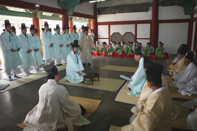 경주향교 성년례