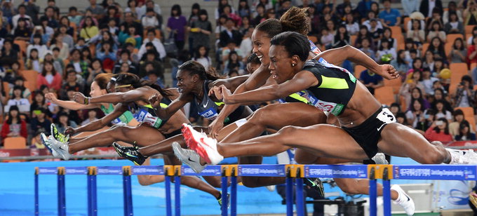 지터 女100m 4연패…강나루 女해머 한국新