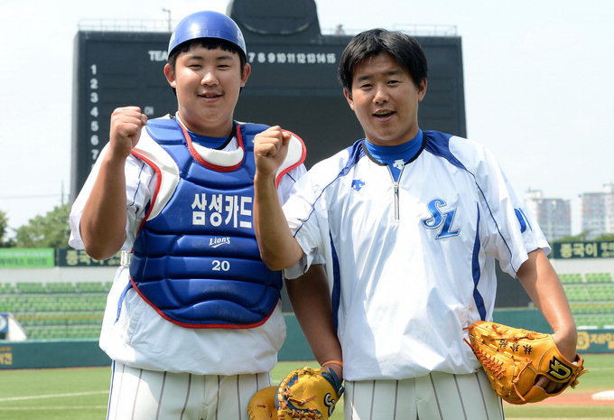 [야구에 빠진 野人열전 .7] 불펜포수 전진형·배팅볼 투수 원종선씨