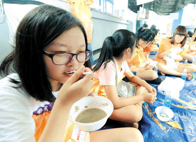 박진관 기자, 대구 달성 북동중학교서 기아체험