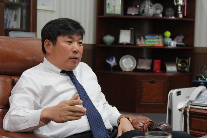 [CEO와 차 한잔] 노기원 태왕 대표이사