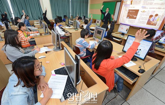 클릭 클릭∼신문 이용 학습 훨씬 쉬워졌어요