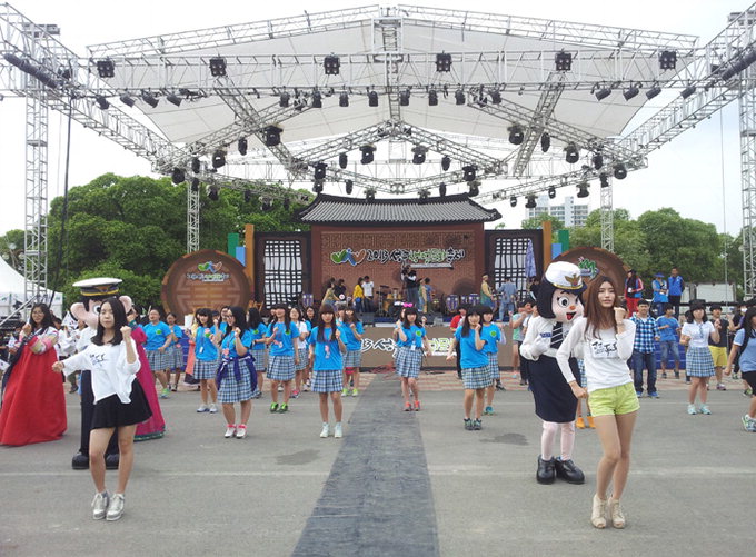 성주생명문화축제서 독도사랑 플래시몹 눈길
