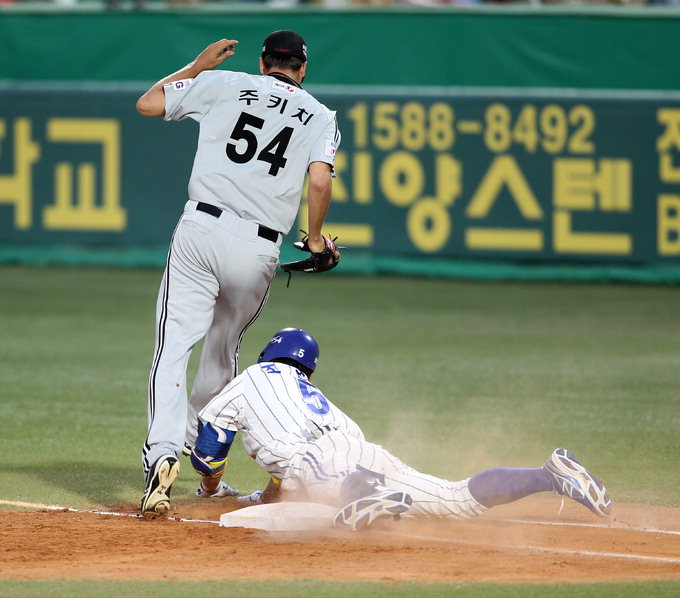 삼성 ‘홈 스틸’에 당했다