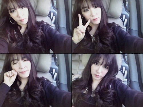 티파니 4종 셀카 성숙한 미모 눈을 뗄 수 없어요