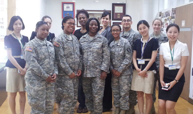 주한미군 초청 ‘임산부 교실’