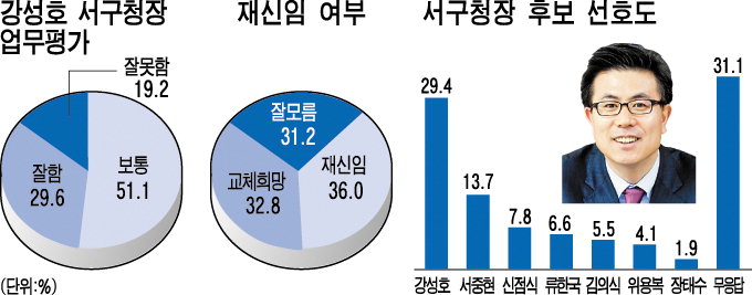 [대구·경북 여론조사] 서구청장