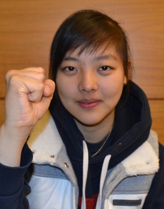 동계체전 대구 대표로 출전한 올림피언 김보름