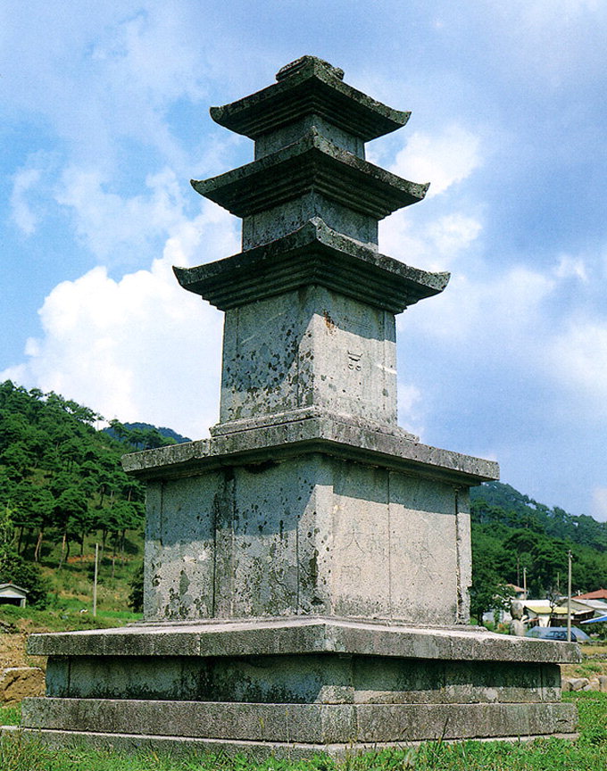 [문화재순례] 보물 제47호 보령 성주사지 西 삼층석탑