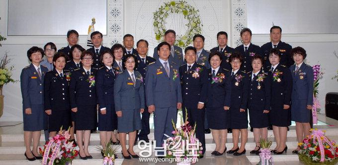 박만석 대구 동부소방서 의용소방대장 취임식