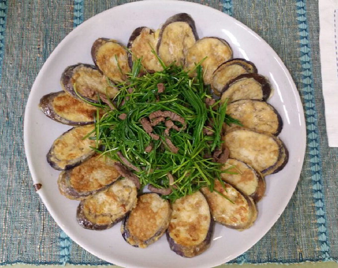 [이위숙의 생활요리] 가지전과 영양부추볶음