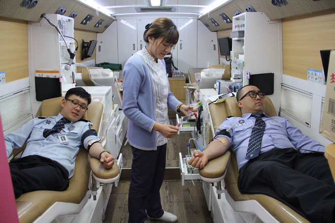 경북북부 4개 교정시설 직원 헌혈 동참