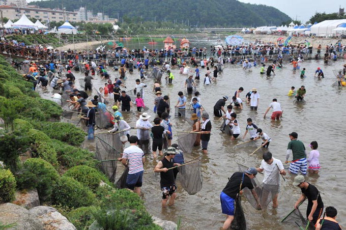 봉화은어축제 올해도 대박…79만명 방문 경제효과 242억원