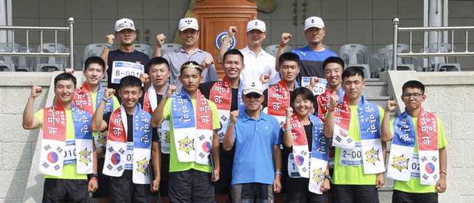 육군3사, 광복 70주년 통일기원 산악마라톤