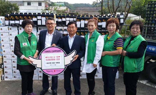 테크엔 다사읍새마을부녀회에 김 500상자 기탁