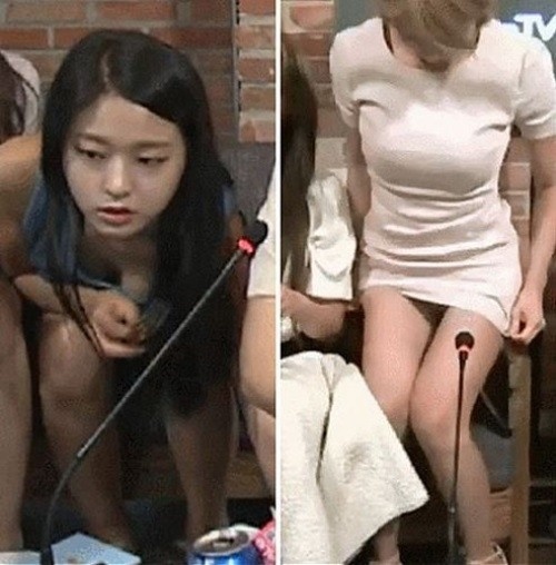 걸그룹 누드 걸그룹 AOA 멤버 설현과 초아 노출사고, 가슴골과 속옷 노출에 네티즌