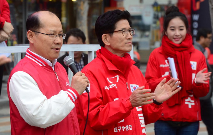 새누리당, 접전 수성구甲乙에 지원 강화