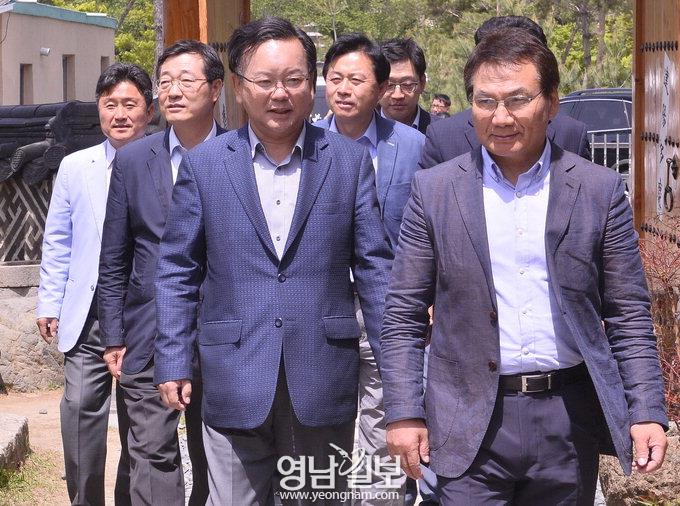 김부겸, 영남 勢결집 나섰나?