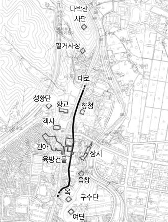 대구 읍내동 ‘칠곡도호부’ 관청 건물 위치 확인