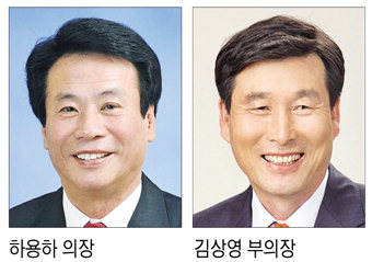 달성군의회 의장 하용하·부의장에는 김상영 의원
