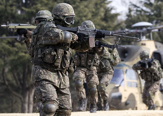 용맹한 대한민국 육군