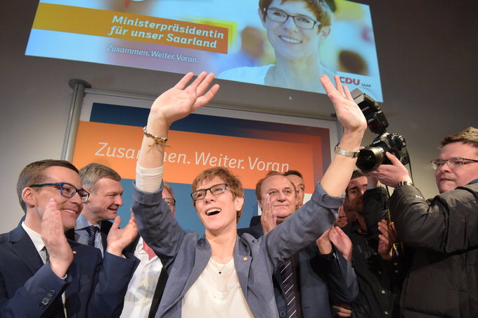 메르켈, 총선前 주의회 선거서 승리