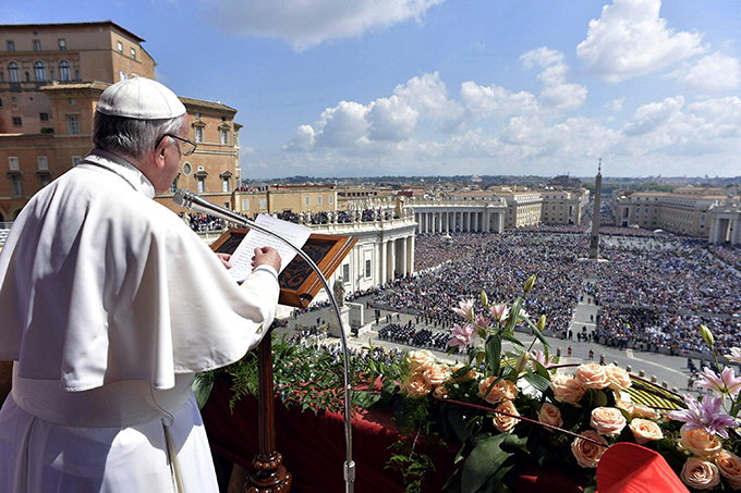교황 “전쟁과 테러 멈춰야”