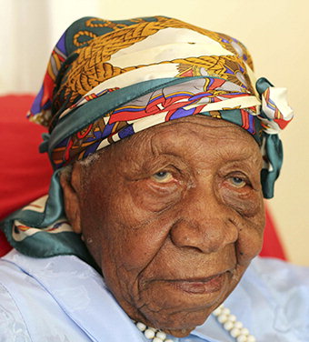 117세 자메이카 할머니, 세계 최고령 등극