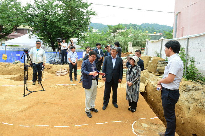 문화재청장 “대가야 궁성지 발굴 지원”