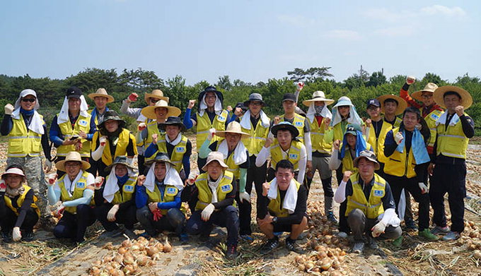 경북경찰청·군위경찰서, 군위 소보면 농가 일손돕기