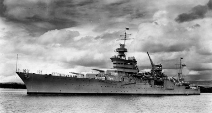 히로시마 원폭 실었던 美군함 72년만에 발견