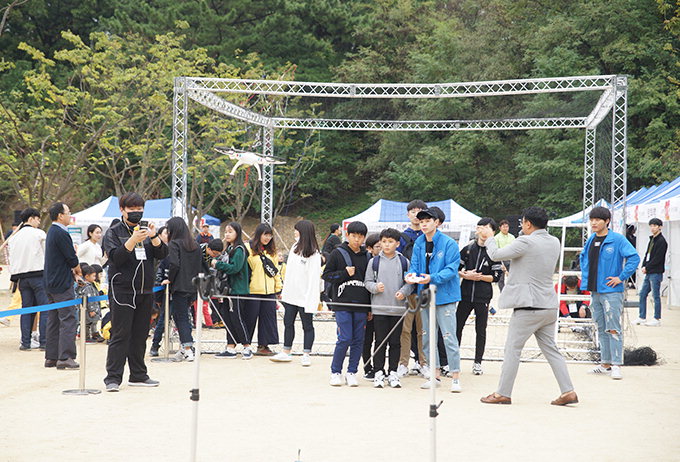 수성대, 드론 관련 기업들과 ‘드론 페스티벌’개최
