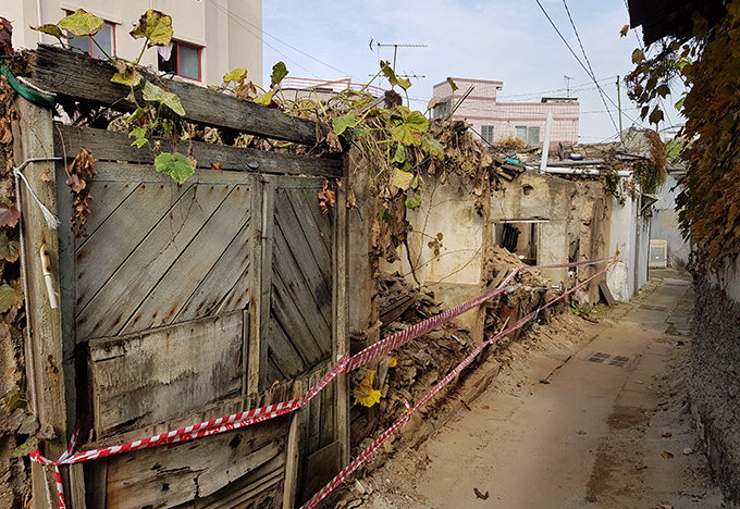 캠프워커 서편 폐·공가 40여채 위험천만