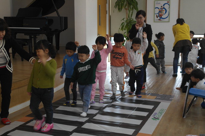 도로교통공단 대구시지부 유치원 안전교육 호응