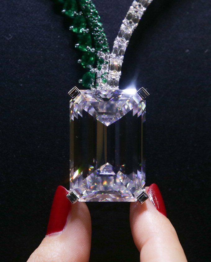 378억원에 팔린 163캐럿 무결점 다이아몬드