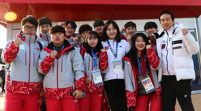 평창올림픽 조직위, 대구과학대 레저스포츠과에 감사장