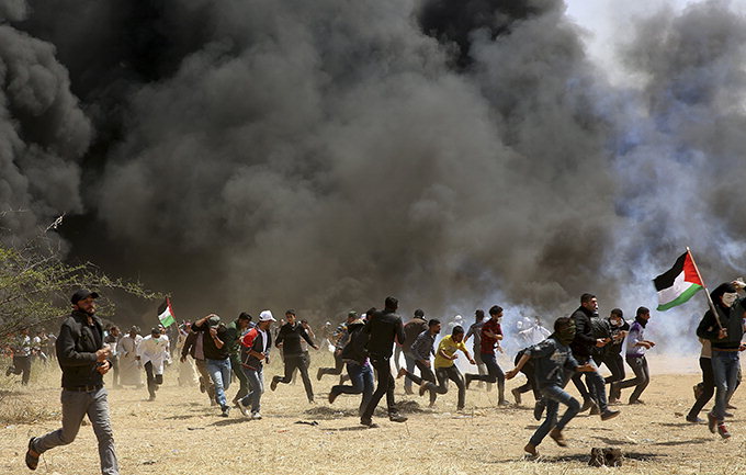 가자지구 유혈사태…7명 사망 408명 부상