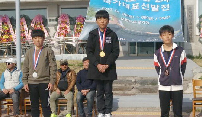 울진 후포중 박현국·이상혁 선수, 대통령기요트대회 금메달·동메달