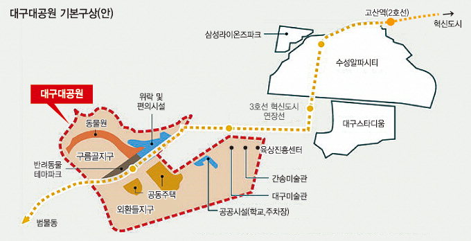 달성토성 복원·3호선 연장·범안로 무료화 ‘일석삼조’