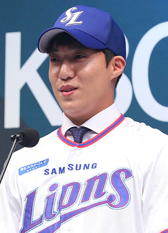 삼성 ‘150㎞대 직구’ 우완 정통파 원태인 1차 지명