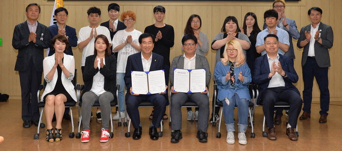 “12만 청년 활용” 경산시·만화인협동조합 작가양성 협약