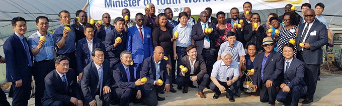 세계 22개국 장·차관, 성주참외 우수성에 반했다