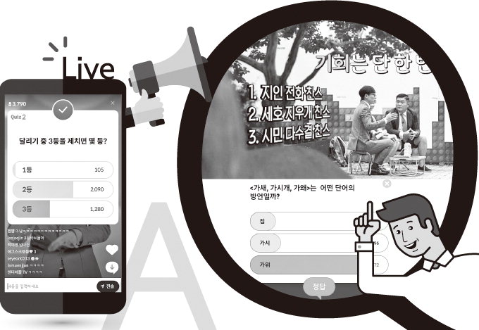 앱만 깔면 “나도 퀴즈쇼 주인공”…재미에 상금까지